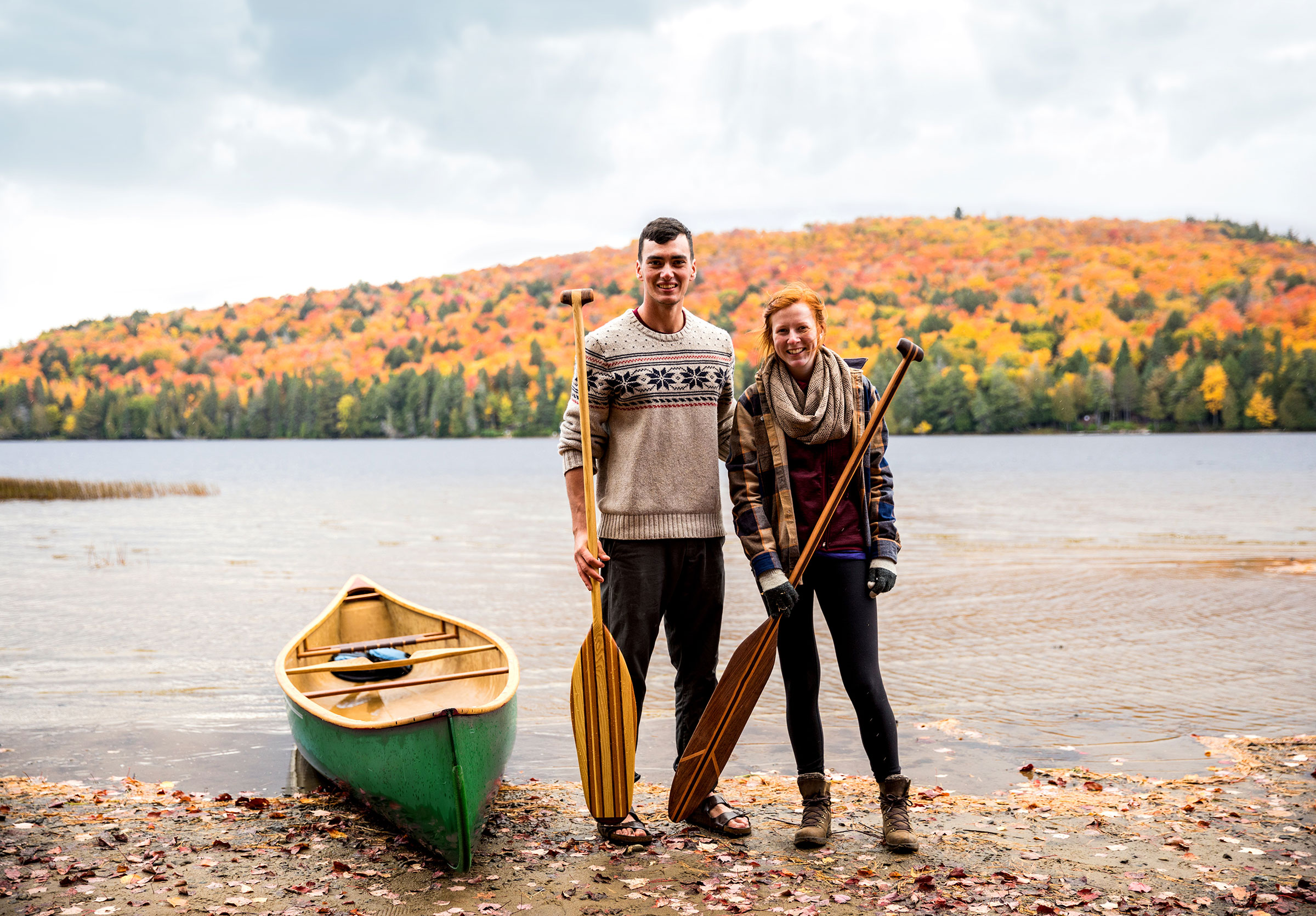 Canoeing in the Autumn