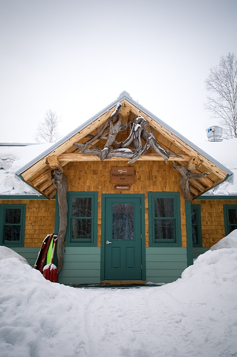 Flagstaff Hut, Maine Huts and Trails, Maine, New England.