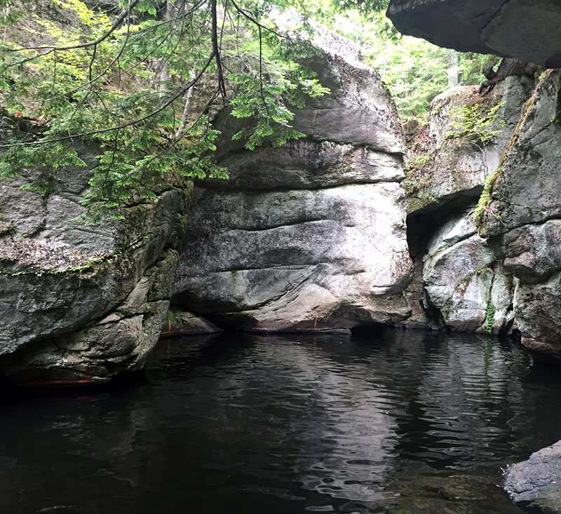 Swimming hole at Kezar Gorge