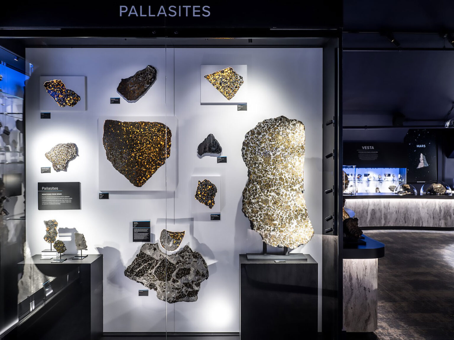 Maine Mineral and Gem Museum exhibit
