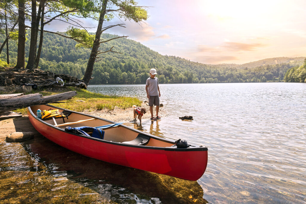 Family paddling adventures along the Saco River