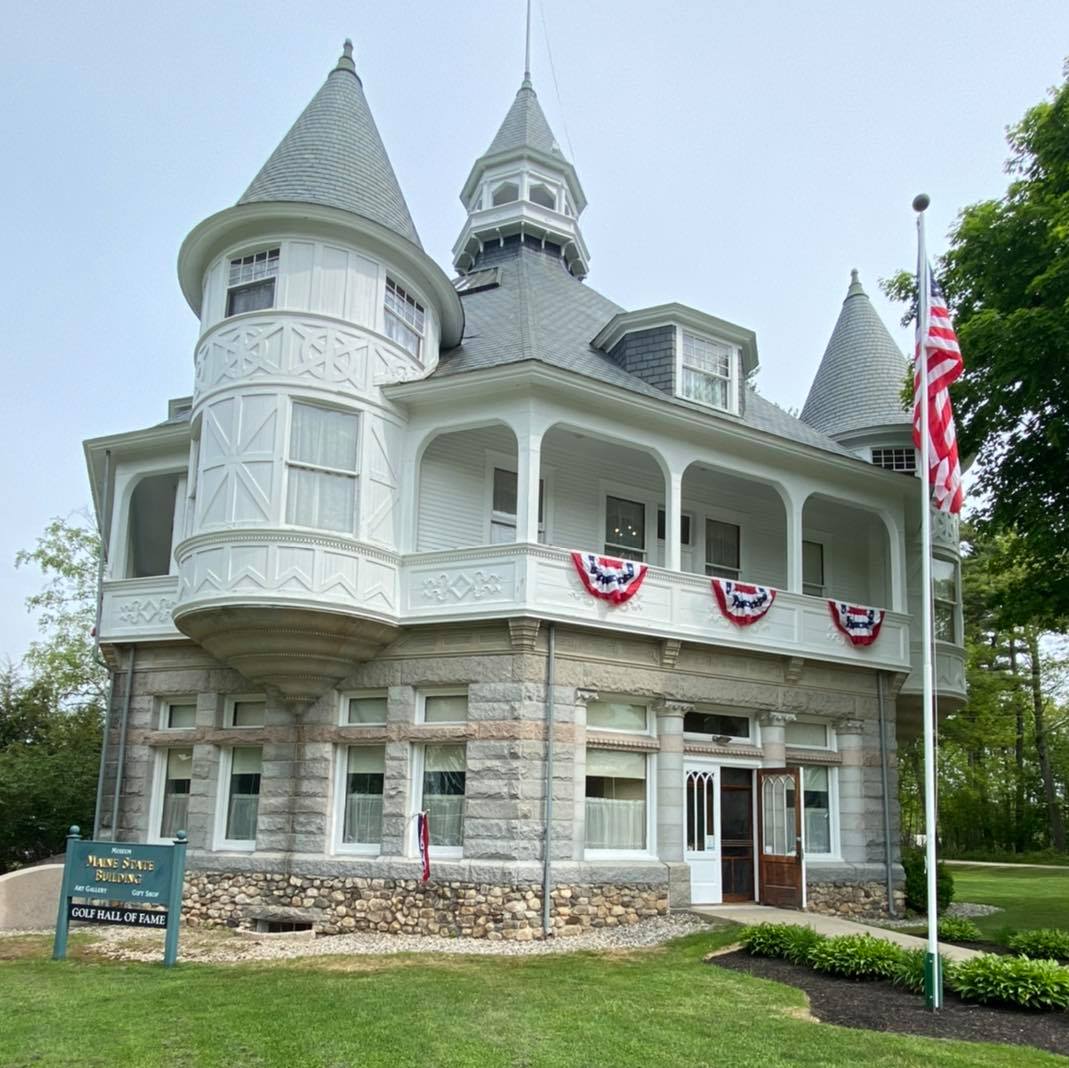 Maine State Building at Poland Spring Preservation Park