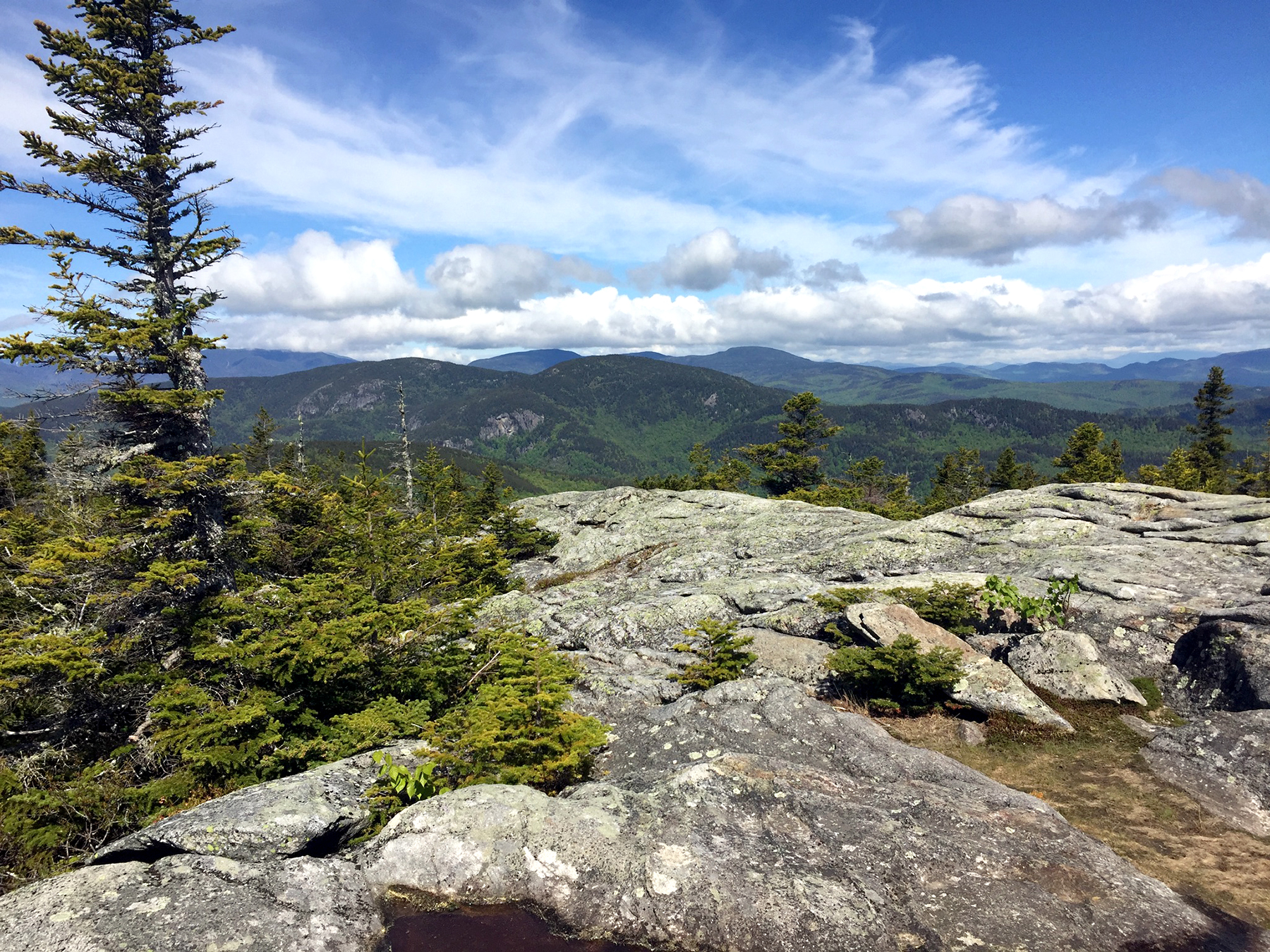 Speckled Loop Trail atop