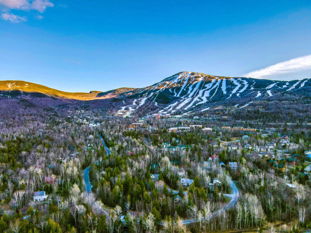 Sugarloaf Mountain viewed from afar.