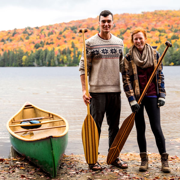 Paddling in the Autumn is a great way to enjoy the fall foliage.
